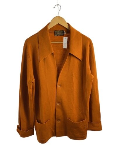商品画像：60s～70s/sir pendleton/カーディガン(薄手)/L/ウール/ORN/無地 1