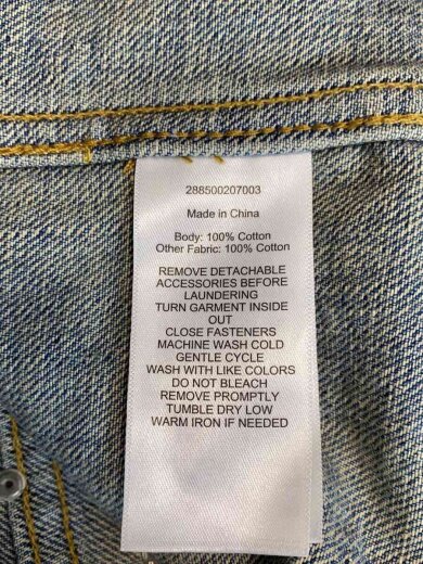 商品画像：Studded Denim Jacket/Gジャン/M/コットン/IDG 4