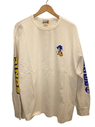 商品画像：SONIC/長袖Tシャツ/M/コットン/WHT 1