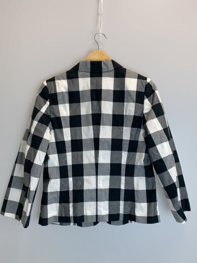 商品画像：テーラードジャケット/--/コットン/WHT/チェック/RJ100510 2