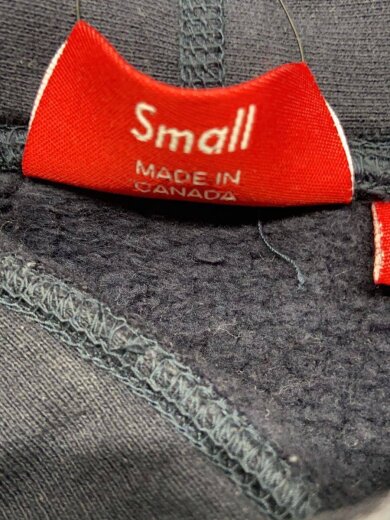 商品画像：パーカー/S/コットン/NVY 4