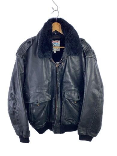 商品画像：CREEKS/レザージャケット・ブルゾン/XL/レザー/BLK/CREEKS Flight Coat 1