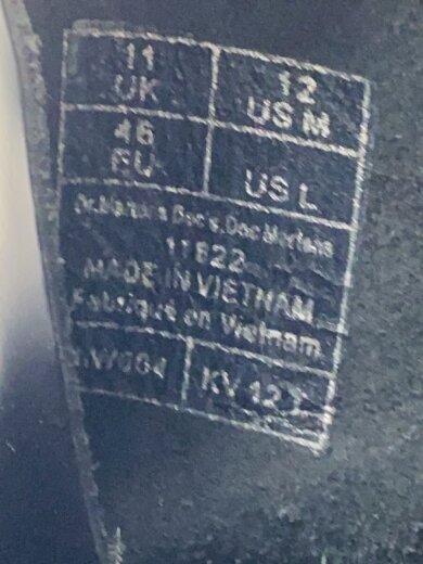 商品画像：1460/ブーツ/UK11/BLK/レザー 5