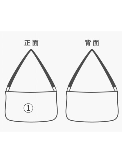 商品画像：OLD/ショルダーバッグ/レザー/BLK/小傷/汚れ有 8