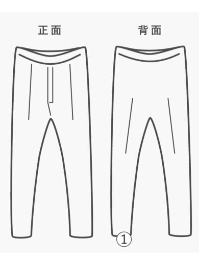 商品画像：REGION/ストレートパンツ/M/コットン/BLK// 8