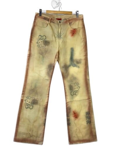 商品画像：LA MASKARADE/SKIN PANT/ストレートパンツ/34/コットン/IVO 1