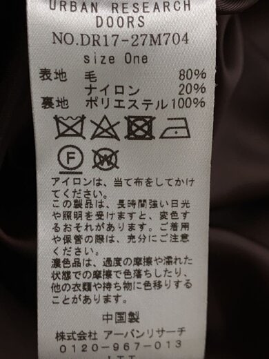 商品画像：コート/FREE/ウール/BRW/dr17-27m704 4