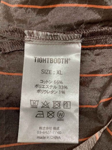 商品画像：半袖シャツ/XL/コットン/BRW/ストライプ/? NULL ? 4