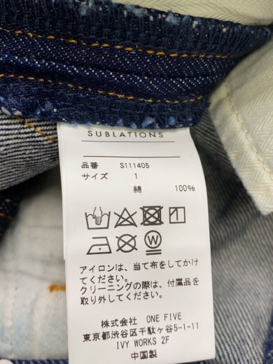 商品画像：BONDAGE COATING DENIM PANTSホ/1/コットン/BLK/S111405/タグ付// 5