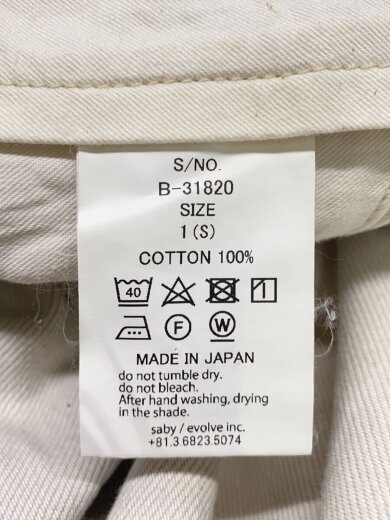 商品画像：ボトム/1/コットン/WHT/B-31820// 5
