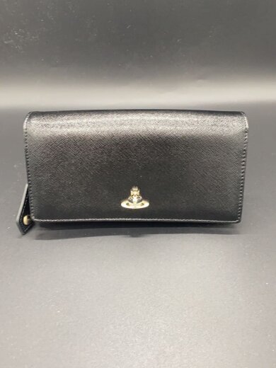 商品画像：長財布/レザー/BLK/レディース 1