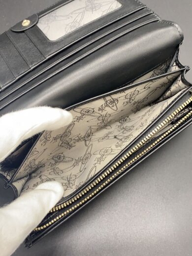 商品画像：長財布/レザー/BLK/レディース 6