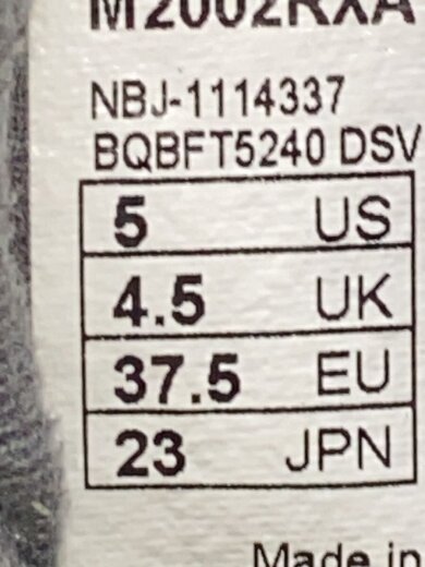 商品画像：M2002/グレー/23cm/GRY// 5