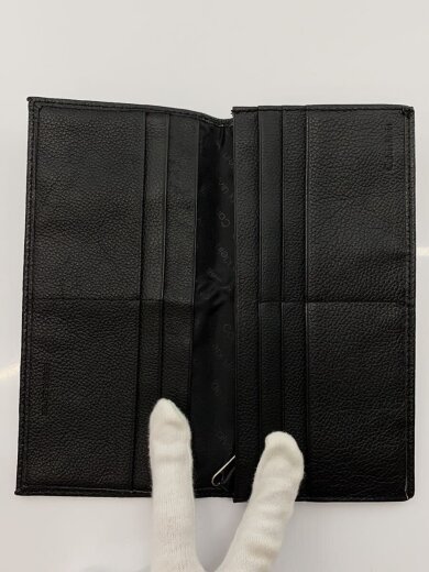 商品画像：長財布/レザー/BLK/メンズ 4