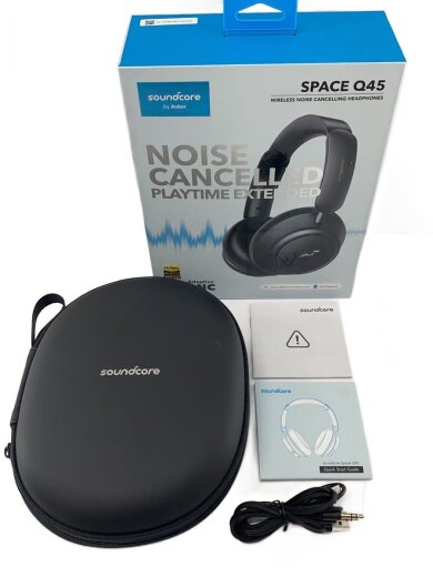 商品画像：ヘッドホン Soundcore Space Q45 A3040011 [ブラック]// 7