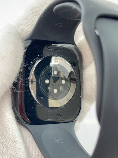 商品画像：Apple Watch Series 10 GPSモデル 46mm MWWQ3J/A ジェットブラック/アナログ 3