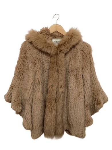 商品画像：コート/36/ファー/BEG 1