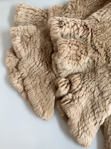 商品画像：コート/36/ファー/BEG 5