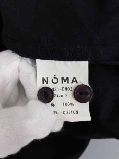 商品画像：半袖シャツ/3/コットン/BLK/N31-EM03 4