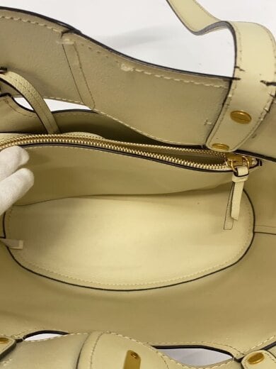 商品画像：トートバッグ/レザー/WHT 6