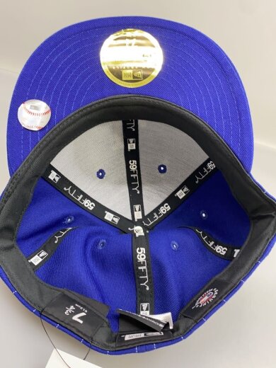 商品画像：キャップ/7 3/4/ポリエステル/BLU/メンズ 4