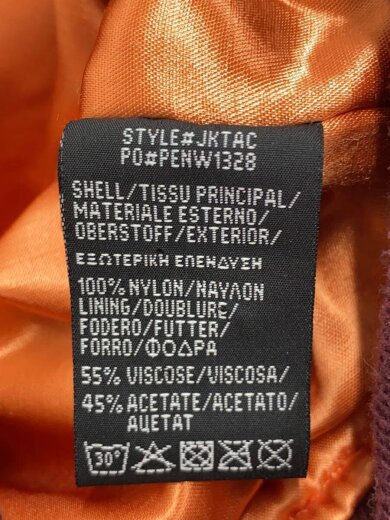 商品画像：フライトジャケット/S/ナイロン/BRD 5