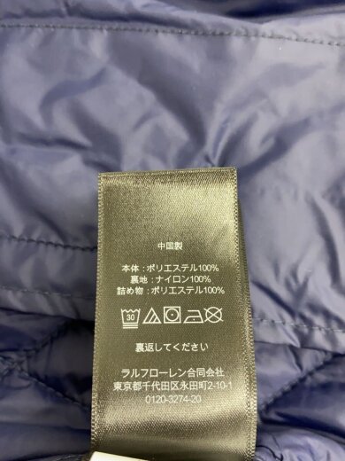 商品画像：キルティングジャケット/M/ポリエステル/NVY/782943758001 4