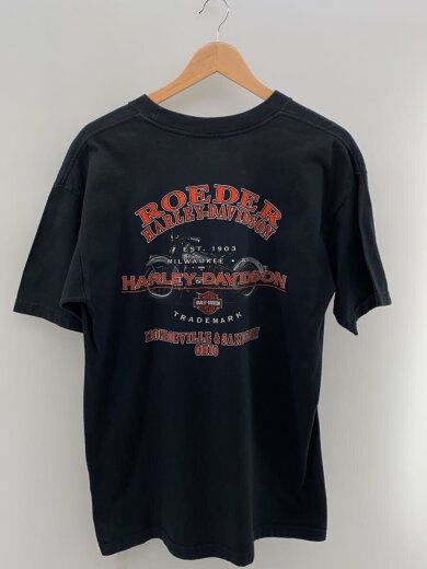 商品画像：Tシャツ/L/コットン/BLK 2
