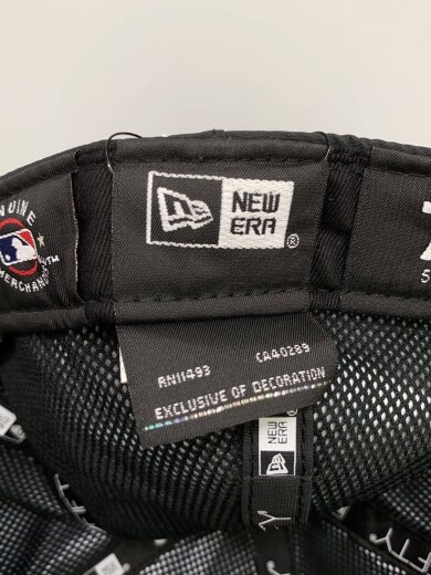 画像：NEW ERAキャップ/7 1/4/ゴアテックス/BLK/無地/メンズ5