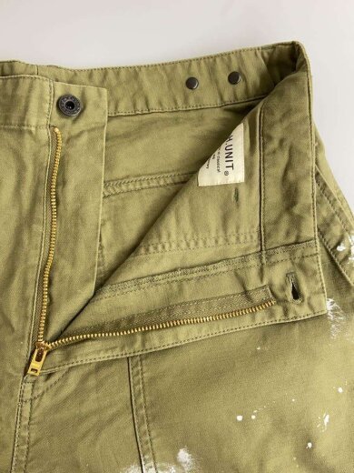 商品画像：ミリタリーパンツ/ペイント/ボトム/2/コットン/KHK 3