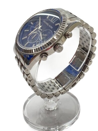 商品画像：クォーツ腕時計/アナログ/BLU/SLV/MK-8280 2