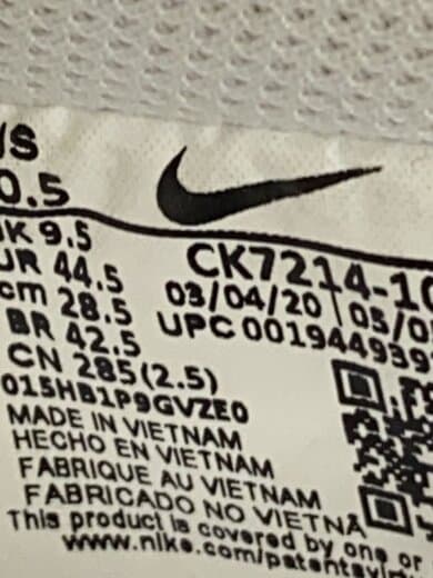 商品画像：AIR FORCE 1 07 LV8_エアフォース 1 07 LV8/28.5cm/WHT// 5