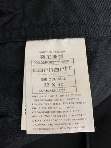 商品画像：オーバーオール/32/コットン/BLK 5
