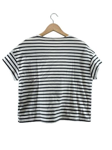 商品画像：Tシャツ/1/コットン/WHT/ボーダー/NW52-118-01 2
