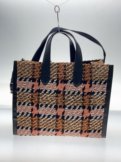 商品画像：MANHATTAN PLAID TOTE/トートバッグ/--/PNK 3