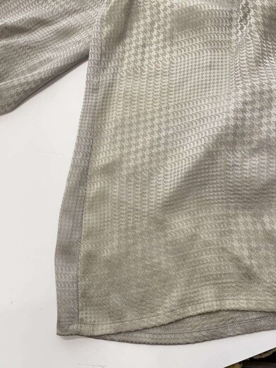 商品画像：長袖シャツ/38/シルク/GRY 8