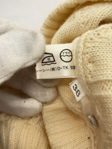 商品画像：カーディガン(厚手)/38/ウール/CRM/無地 5