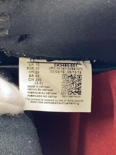 商品画像：ハイカットスニーカー/29cm/BLK/CK3480-001 5