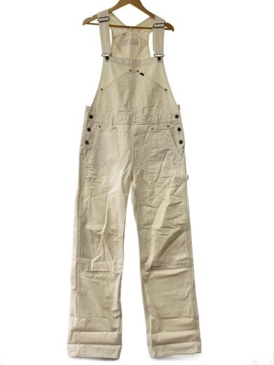 商品画像：オーバーオール/34/コットン/WHT/無地/812// 1