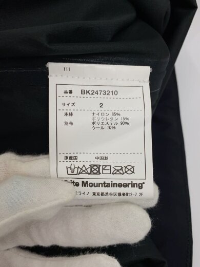 商品画像：SAITOS 3L MOUNTAIN PARKA/マウンテンパーカ/2/ナイロン/BLK/無地/BK2473210 4