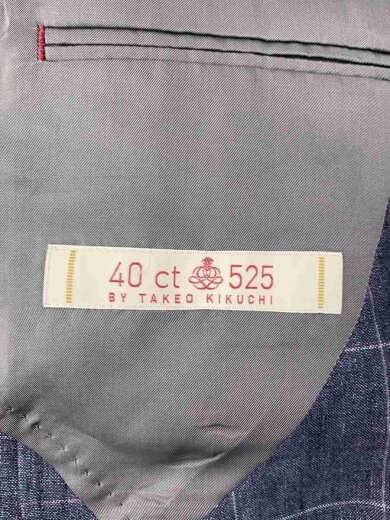 商品画像：セットアップ/4/リネン/GRY/チェック 3