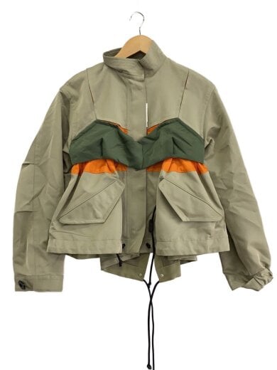 商品画像：Cotton Gabardine Mix/ジャケット/1/コットン/KHK/22-06187// 1
