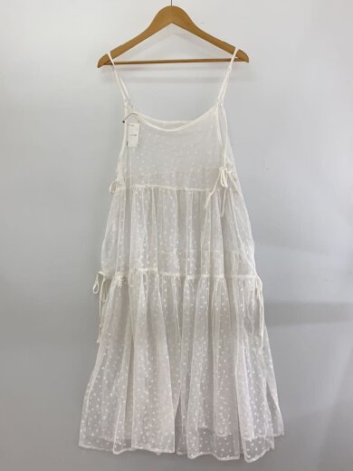 商品画像：キャミワンピース/FREE/ポリエステル/WHT/無地/23SSCV038 2