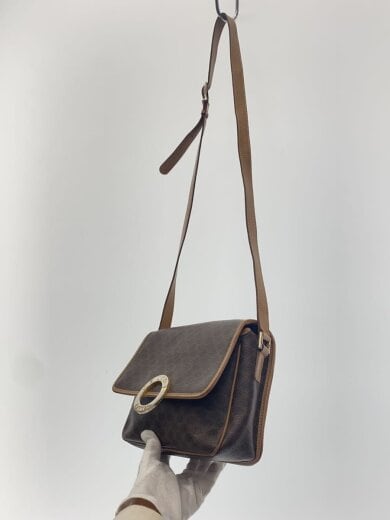 商品画像：ショルダーバッグ/PVC/BRW/総柄/M14 2