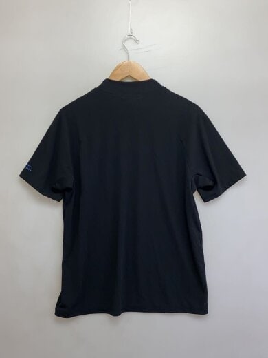 商品画像：W/Slash Mock Shirt SS/M/ポリエステル/BLK 2