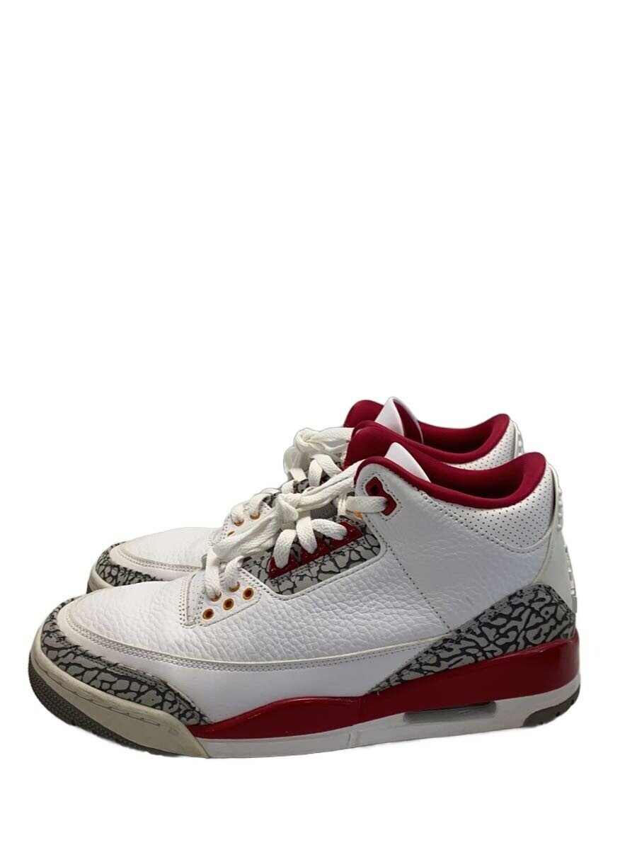 NIKE / AIR JORDAN 3 RETRO_エア ジョーダン 3 レトロ/27.5cm/WHT/レザー