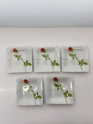 商品画像：プレート/5点セット/WHT/1037-FK04 1