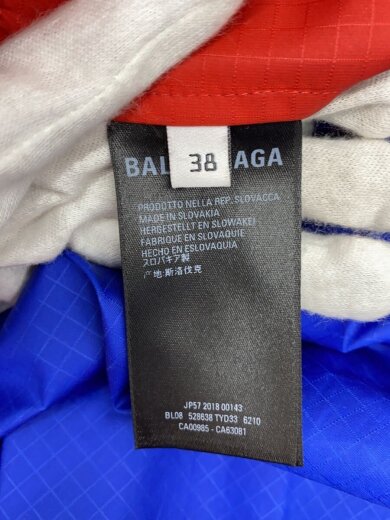 商品画像：18AW/ロゴプリントポプリンシャツナイロンブルゾン/38/ル/BLU/528638 TYD33 4