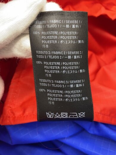 商品画像：18AW/ロゴプリントポプリンシャツナイロンブルゾン/38/ル/BLU/528638 TYD33 5