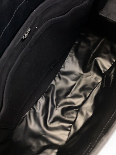 商品画像：ショルダーバッグ/キャンバス/BLK/無地 6